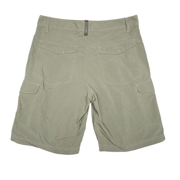 Merrell Mens 32 Opti-Wick UPF 50+ Outdoor Trail Cargo Shorts Green - Picture 2 of 11